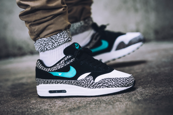 Giày Nike x Atmos Air Max 1 'Elephant 2017' 908366-001 - Ảnh 5