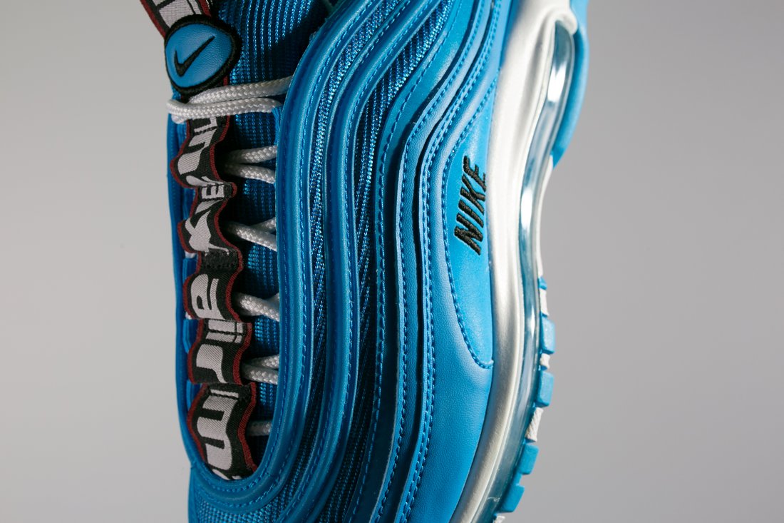 Giày Nike Air Max 97 Premium 'Blue Hero' AV3180-400 - Ảnh 7