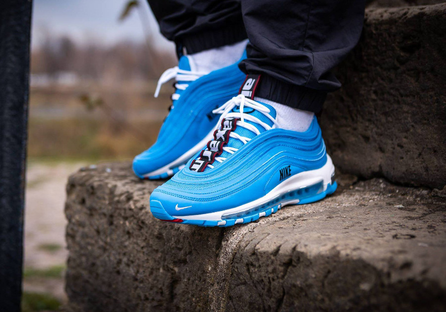 Giày Nike Air Max 97 Premium 'Blue Hero' AV3180-400 - Ảnh 6