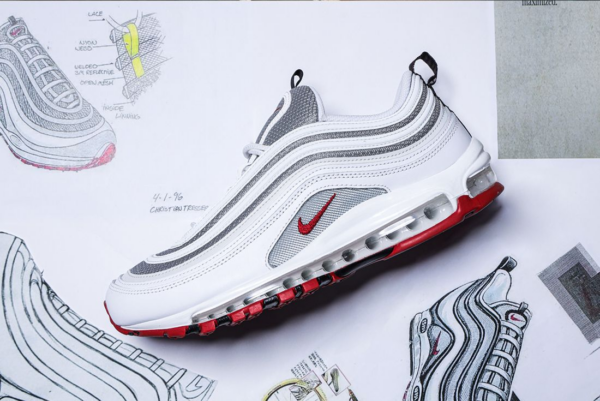 Giày Nike Air Max 97 'White Bullet' DM0027-100 - Ảnh 8