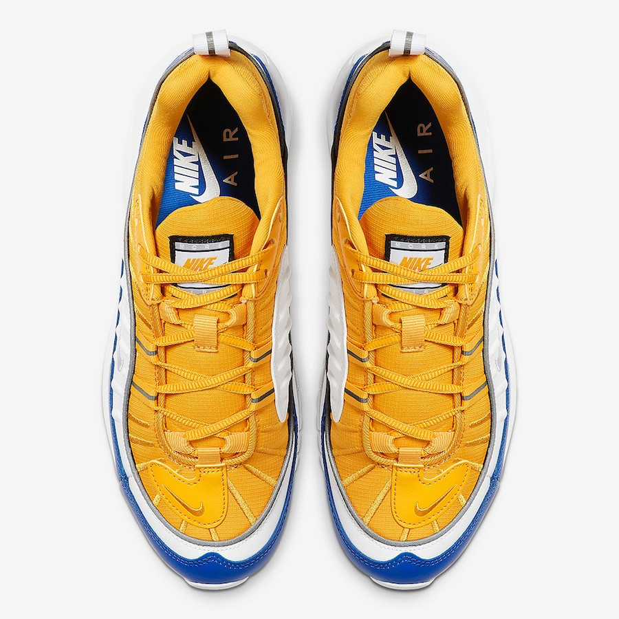 Giày Nike Wmns Air Max 98 SE 'Yellow Royal' AT6640-700 - Ảnh 6