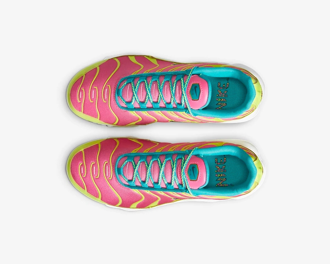 Giày Nike Air Max Plus GS 'Volt Pink Blast' CW5840-700 - Ảnh 6