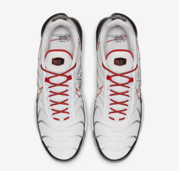 Giày Nike Air Max Plus 'Script Swoosh' CK9392-100 - Ảnh 2
