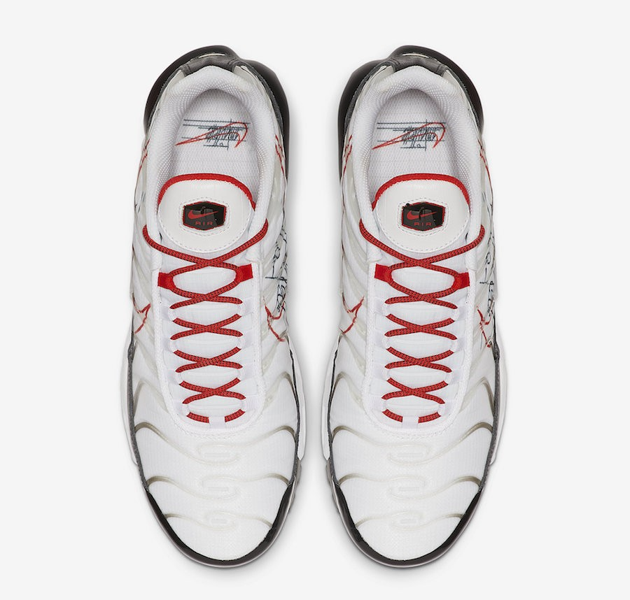 Giày Nike Air Max Plus 'Script Swoosh' CK9392-100 - Ảnh 2