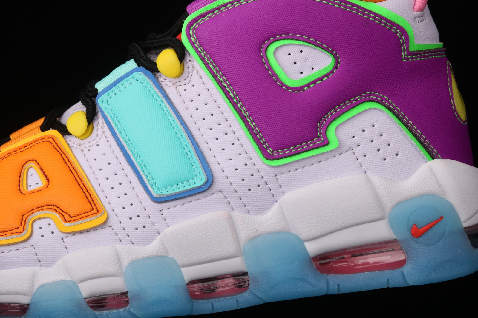 Giày Nike Air More Uptempo GS 'Mutilcolor' DH0624-500 - Ảnh 7