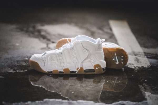 Giày Nike Air More Uptempo GS 'White Gum' 415082-101 - Ảnh 11