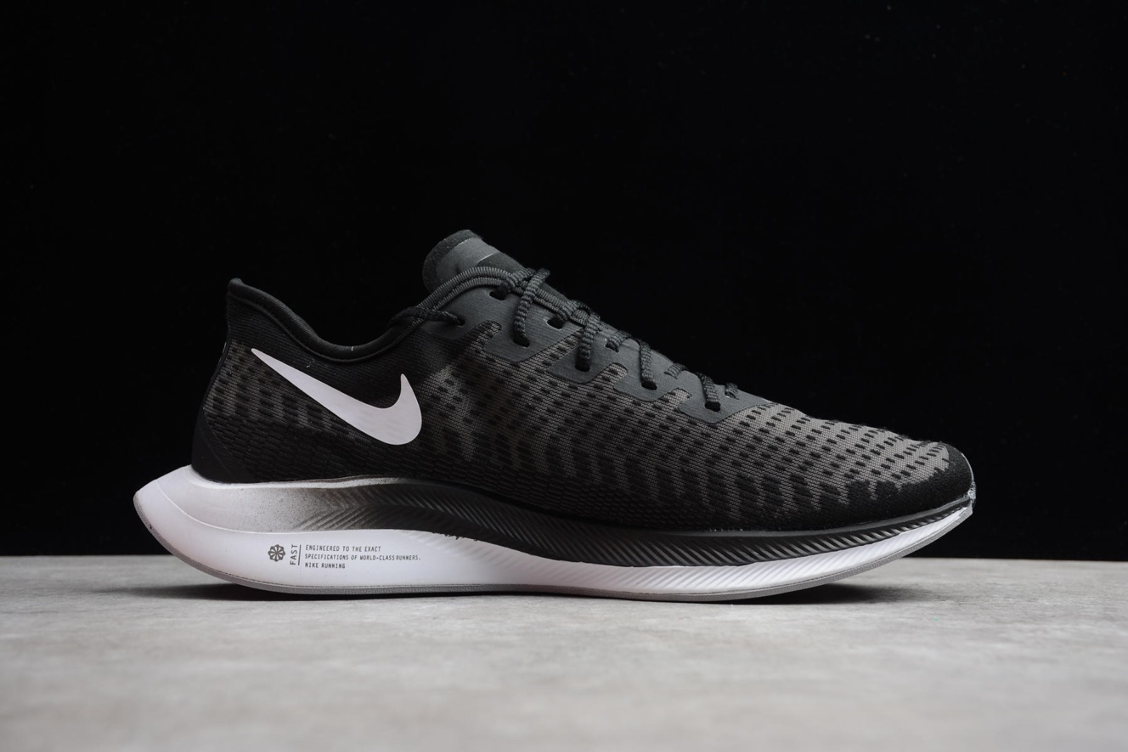 Giày Nike Zoom Pegasus Turbo 2 Black AT8242-001 - Ảnh 3