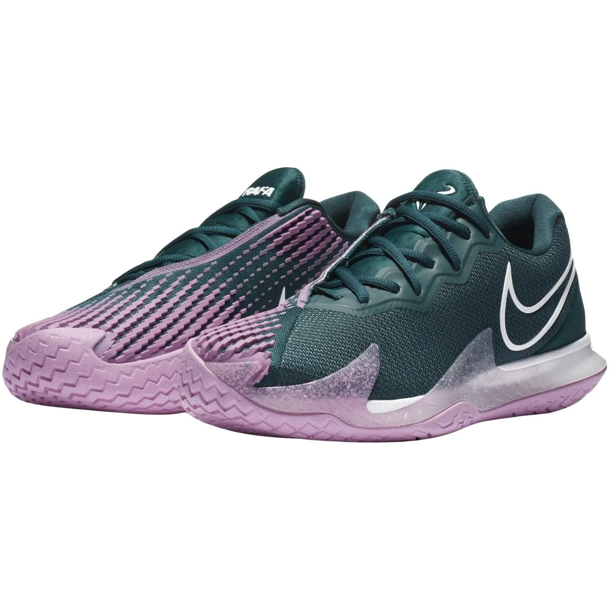 Giày Tennis Nike Court Air Zoom Vapor Cage 4 'Dark Teal Pink' CD0424-300 - Ảnh 5