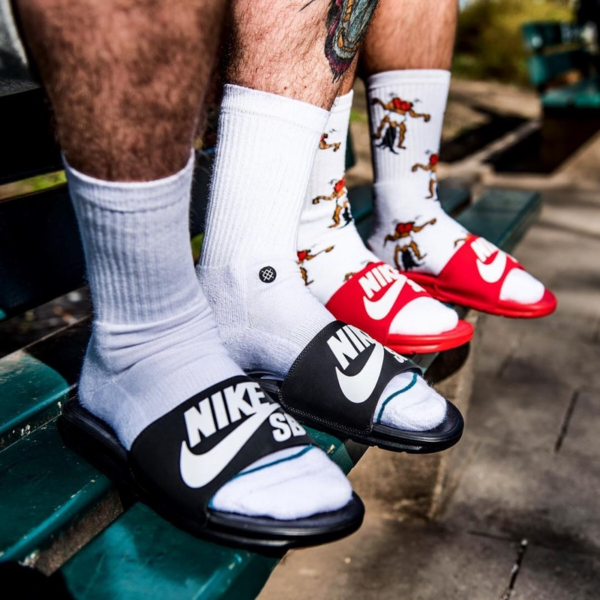 Dép Nike SB Benassi 'SolarSoft' 840067-001 - Ảnh 3