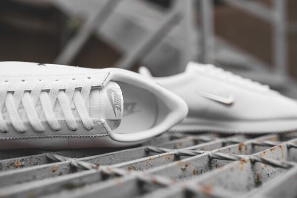 Giày Nike Cortez Basic Jewel 'Metallic Silver' 833238-101 - Ảnh 5