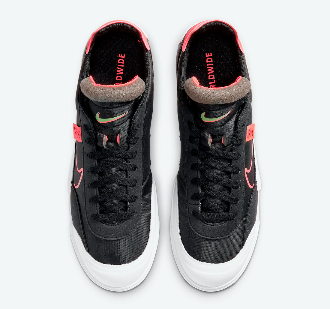 Giày Nike Drop Type HBR 'Worldwide Black Flash Crimson' CZ5847-001 - Ảnh 4