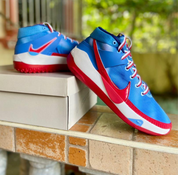 Giày Nike KD 13 EP 'New Jersey Nets Hardwood Classics' DC0007-400 - Ảnh 5
