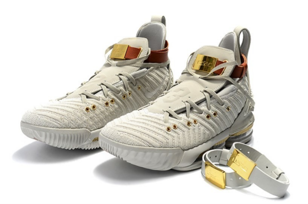 Giày Nike HFR x Wmns LeBron 16 'Sail' BQ6583-100 - Ảnh 3