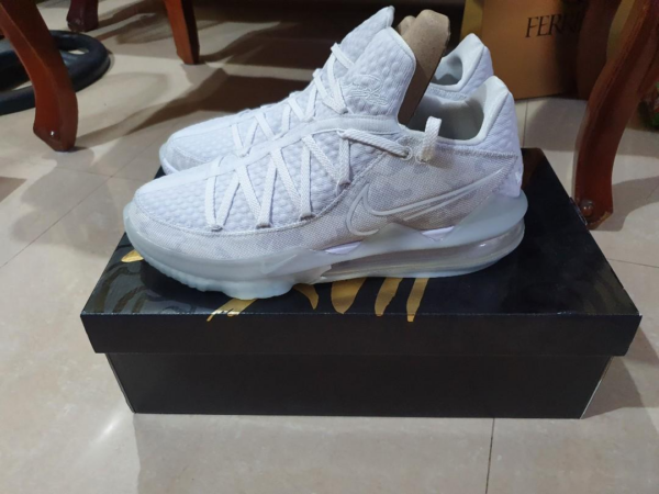 Giày Nike LeBron 17 Low 'White Camo' CD5007-103 - Ảnh 3
