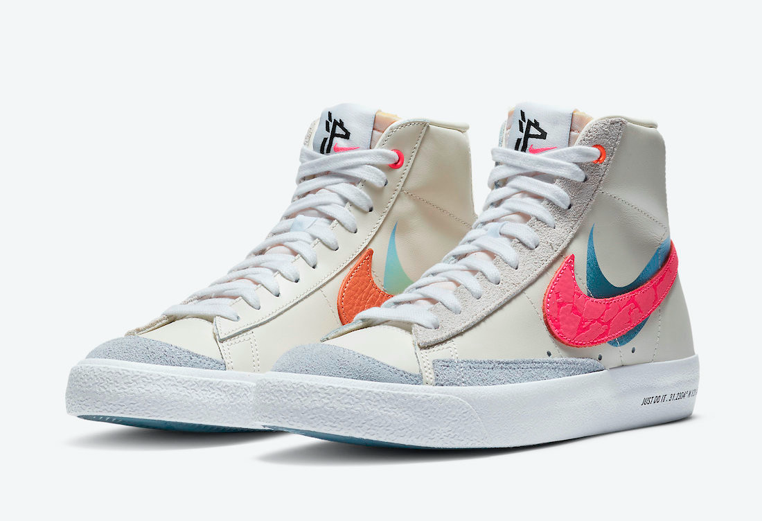 Giày Nike Blazer Mid '77 'Shanghai' DC0707-164 - Ảnh 8