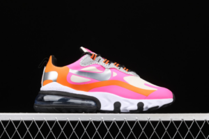 Alternative view of Giày Nike Air Max 270 React ‘White Orange Pink’ CT1834-100
