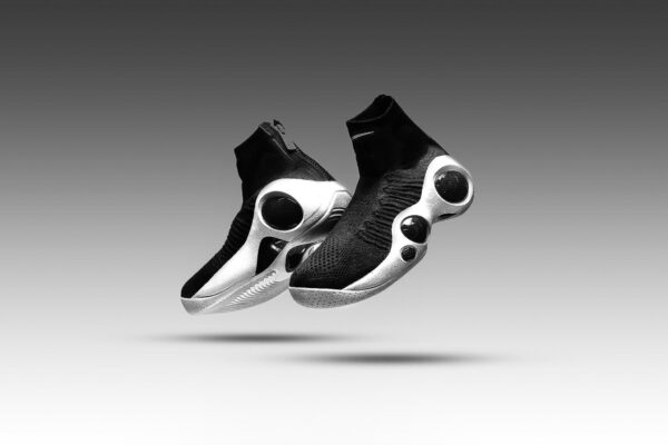 Giày Nike Zoom Flight Bonafide OG 'Black White' 917742-001 - Ảnh 4