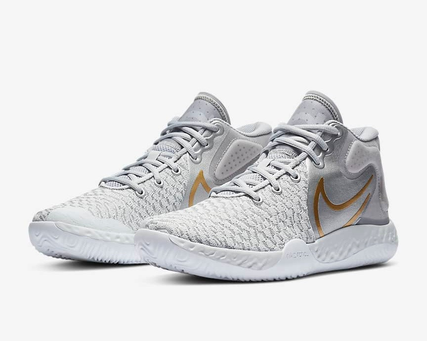Giày Nike Air Zoom KD Trey 5 VIII 'Metallic Silver Gold' CK2090-006 - Ảnh 2