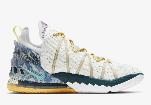 Giày Nike LeBron 18 'Reflections Flip' DB8148-100 - Ảnh 3