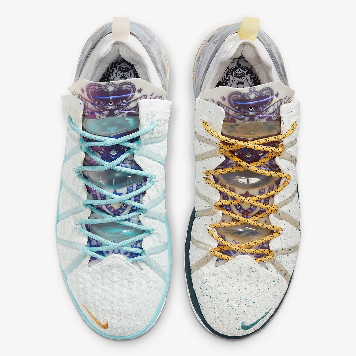 Giày Nike LeBron 18 'Reflections Flip' DB8148-100 - Ảnh 2