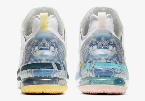 Giày Nike LeBron 18 'Reflections Flip' DB8148-100 - Ảnh 6