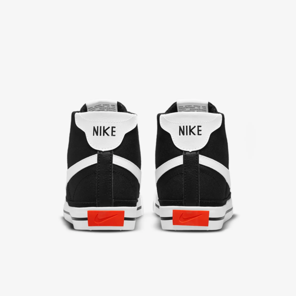 Giày Nike Court Legacy Canvas Mid Women Black DD0161-001 - Ảnh 3