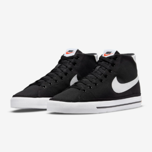 Alternative view of Giày Nike Court Legacy Canvas Mid 'Black' DD0162-001
