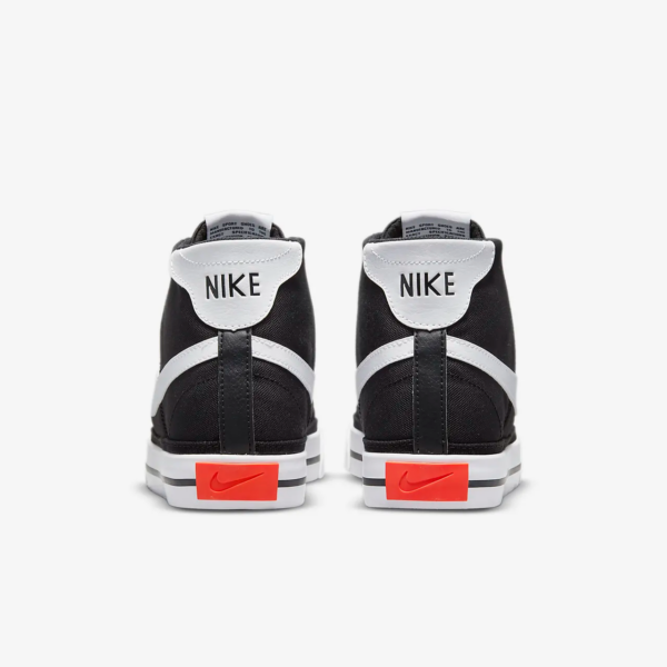 Giày Nike Court Legacy Canvas Mid 'Black' DD0162-001 - Ảnh 3