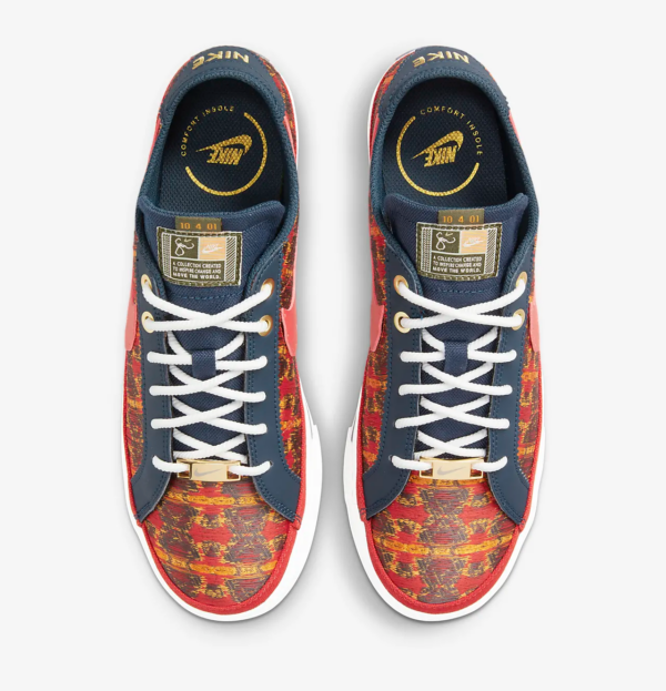 Giày Nike Serena Williams Design Crew x Wmns Court Legacy 'Kente' DM8472-400 - Ảnh 8