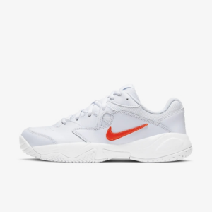 Alternative view of Giày Tennis Nike Wmns Court Lite 2 'Football Grey Bright Crimson' AR8838-005