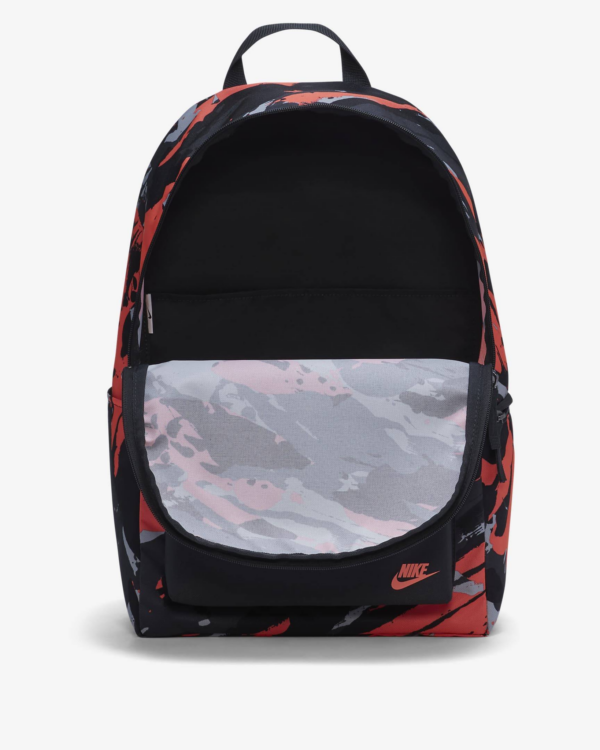Balo Nike Heritage Printed Backpack Dark Smoke Grey CU9270-020 - Ảnh 3