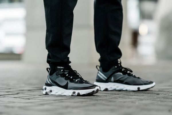 Giày ike React Element 87 'Anthracite' AQ1090-001 - Ảnh 6
