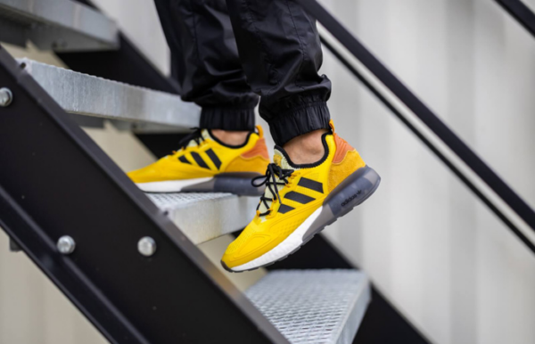 Giày Adidas Ninja x ZX 2K Boost 'Time In Yellow Legacy Gold' FZ1882 - Ảnh 7