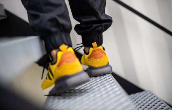 Giày Adidas Ninja x ZX 2K Boost 'Time In Yellow Legacy Gold' FZ1882 - Ảnh 6