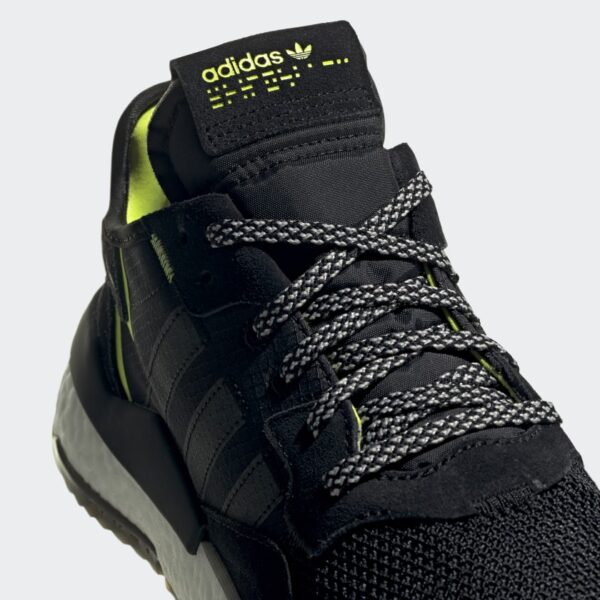 Giày Adidas Nite Jogger 'Black Solar Yellow' EG7409 - Ảnh 4