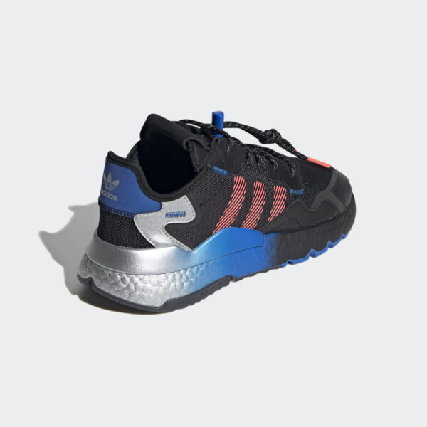 Giày Adidas Nite Jogger 'Black Flash Red Blue' FW4275 - Ảnh 3