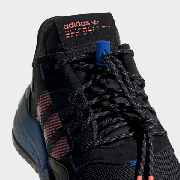 Giày Adidas Nite Jogger 'Black Flash Red Blue' FW4275 - Ảnh 5