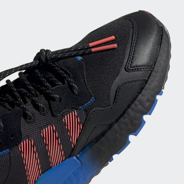 Giày Adidas Nite Jogger 'Black Flash Red Blue' FW4275 - Ảnh 6