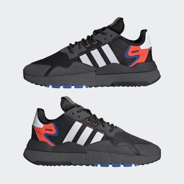 Giày Adidas Nite Jogger 'Black Grey Six' FX6834 - Ảnh 4