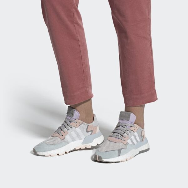 Giày Adidas Wmns Nite Jogger 'Grey Pink Tint' FV1328 - Ảnh 7