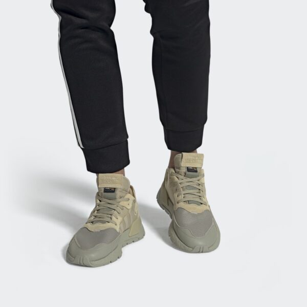 Giày Adidas Nite Jogger 'Feather Grey Savannah' FV3617 - Ảnh 7
