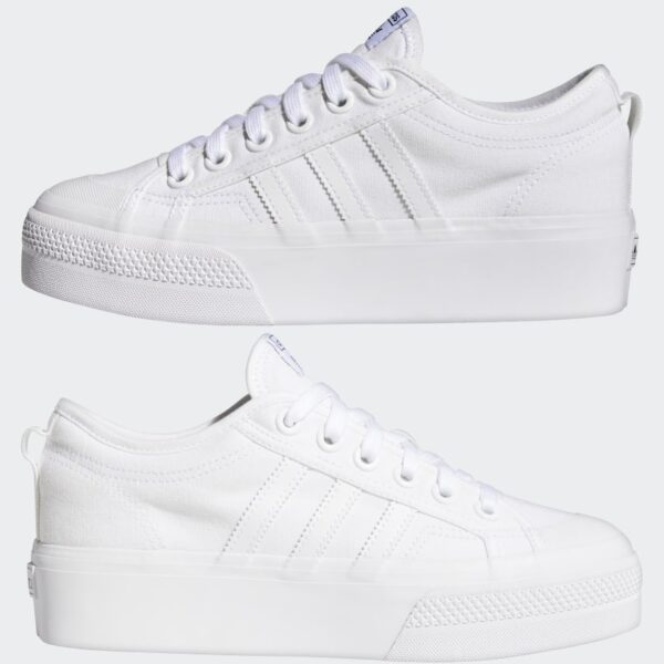 Giày Adidas Wmns Nizza Platform 'Cloud White' FW0265 - Ảnh 8