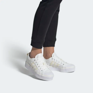 Alternative view of Giày Adidas Wmns Nizza Platform 'Off White Cream' H69028