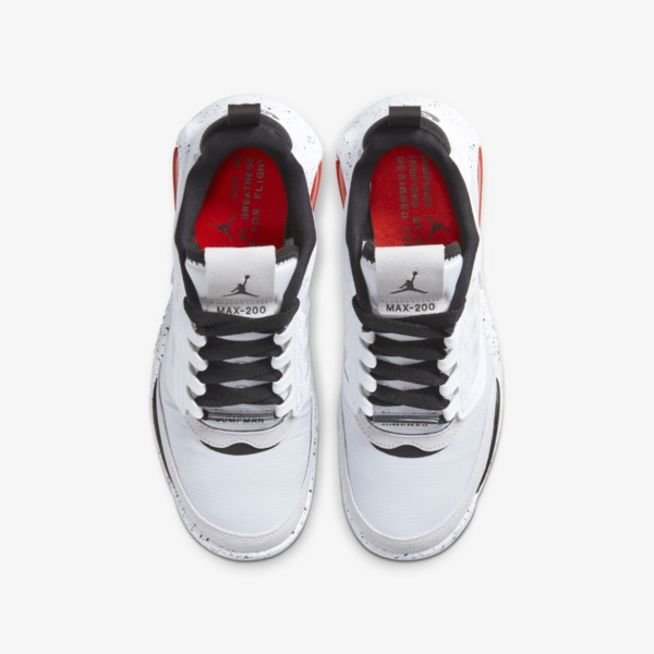 Giày Nike Jordan Air Max 200 GS 'White Challenge Red' CD5161-100 - Ảnh 2