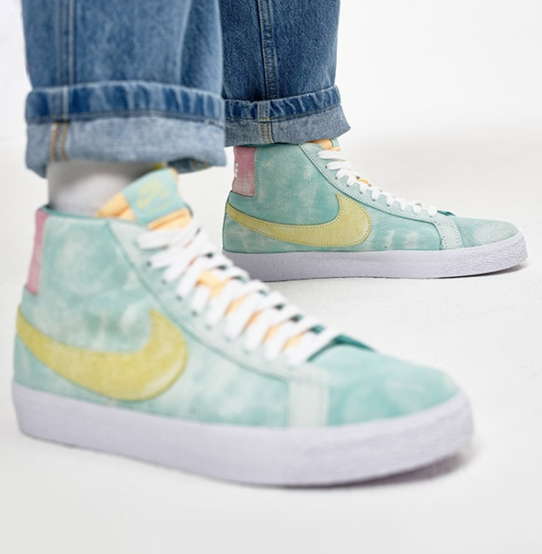 Giày Nike Zoom Blazer Mid Premium SB 'Light Dew Zitron' DA1839-300 - Ảnh 6