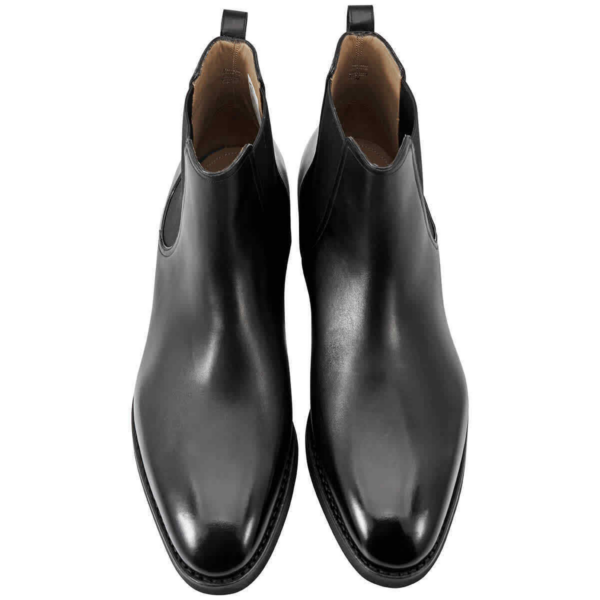 Giày Bally Scavone Black Leather Bootie 'Black' 6193764 - Ảnh 2
