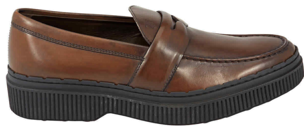 Giày Tod's Men's Brushed Leather 'Brown' XXM39A0V480D9CS80172