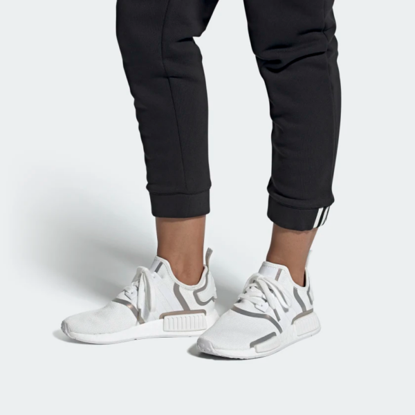 Giày Adidas Wmns NMD_R1 'White Iridescent' FV1797 - Ảnh 2