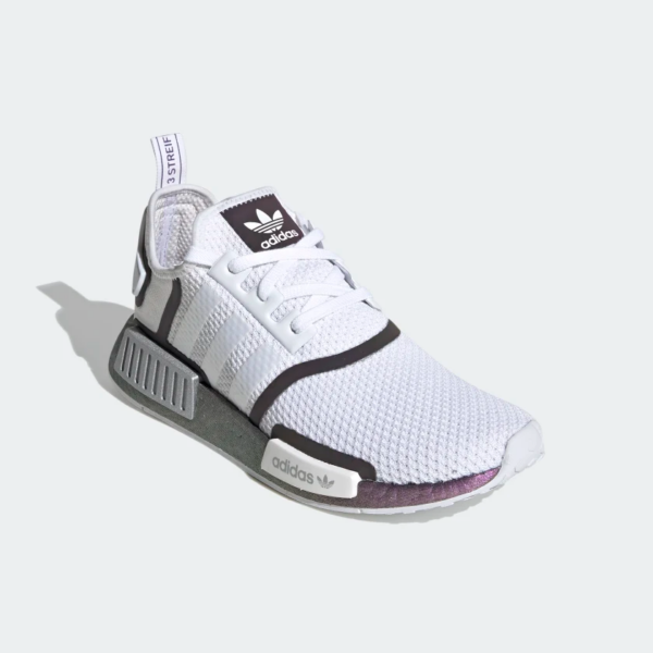 Giày Adidas NMD_R1 'White Tech Purple' FZ0035 - Ảnh 4