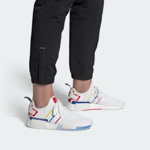 Alternative view of Giày Adidas NMD_R1 'Olympic Pack White' FY1432